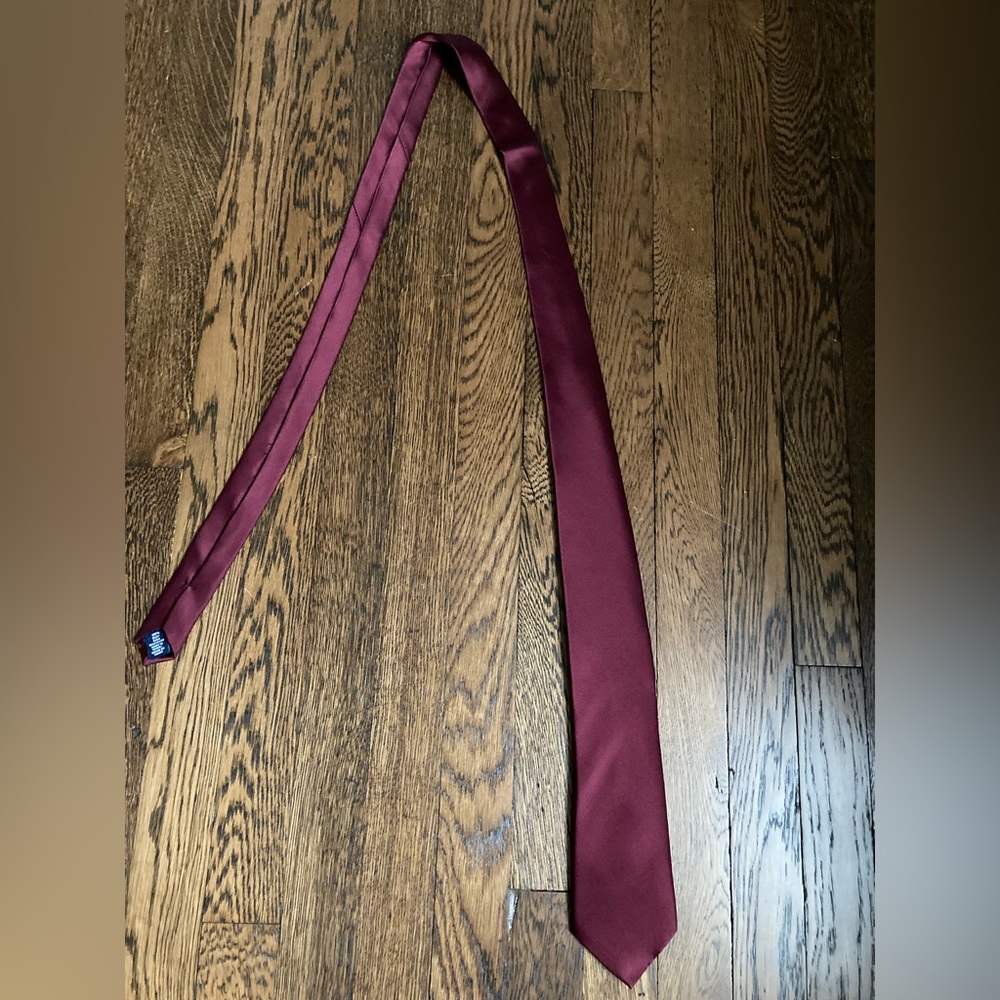 Stafford maroon tie